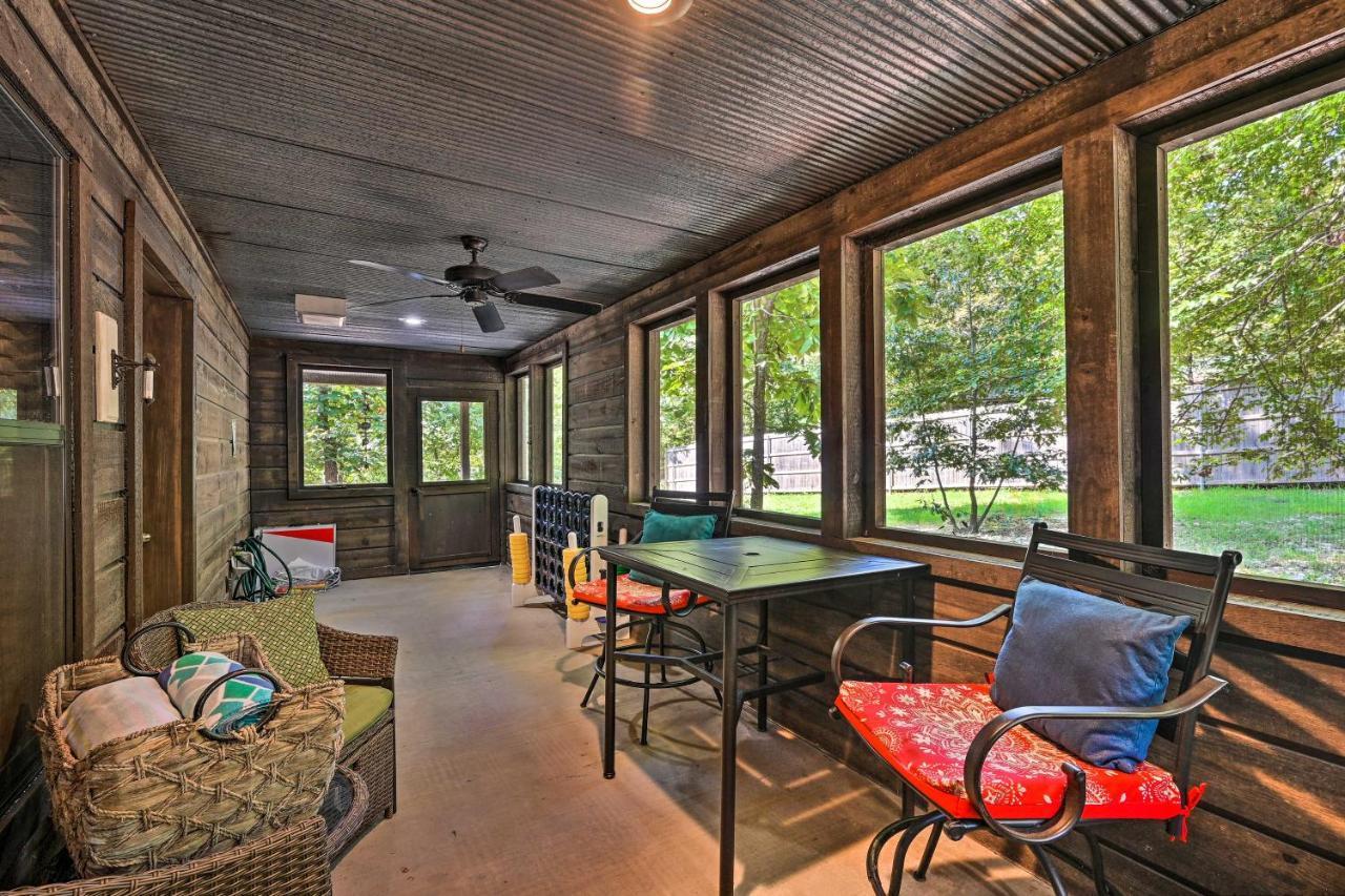 Luxe Broken Bow Cabin With Tesla Charging Station Stephens Gap Exterior photo