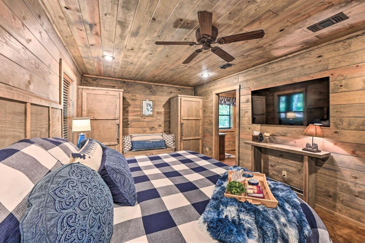 Luxe Broken Bow Cabin With Tesla Charging Station Stephens Gap Exterior photo