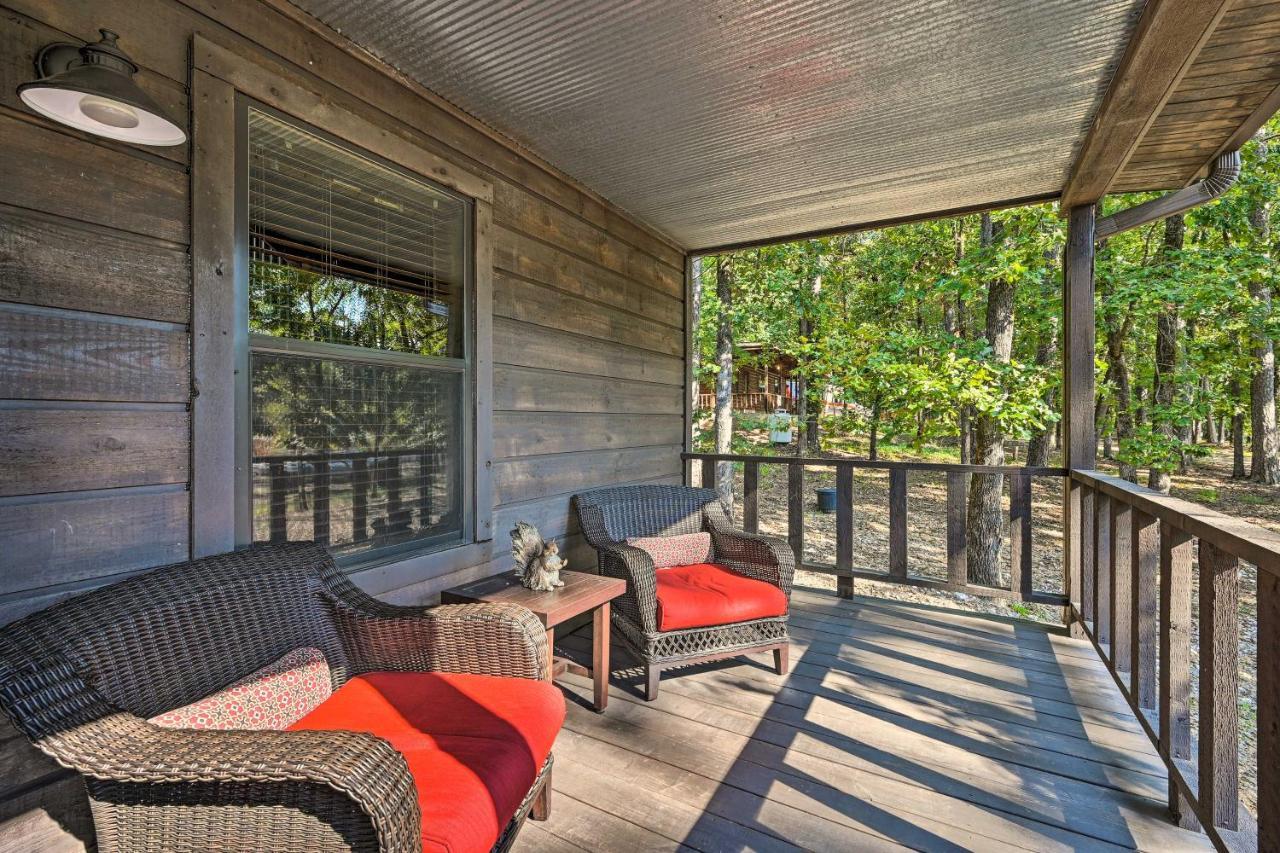 Luxe Broken Bow Cabin With Tesla Charging Station Stephens Gap Exterior photo
