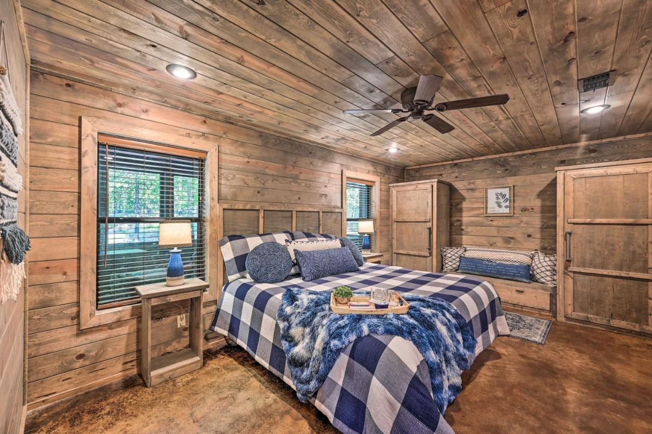 Luxe Broken Bow Cabin With Tesla Charging Station Stephens Gap Exterior photo